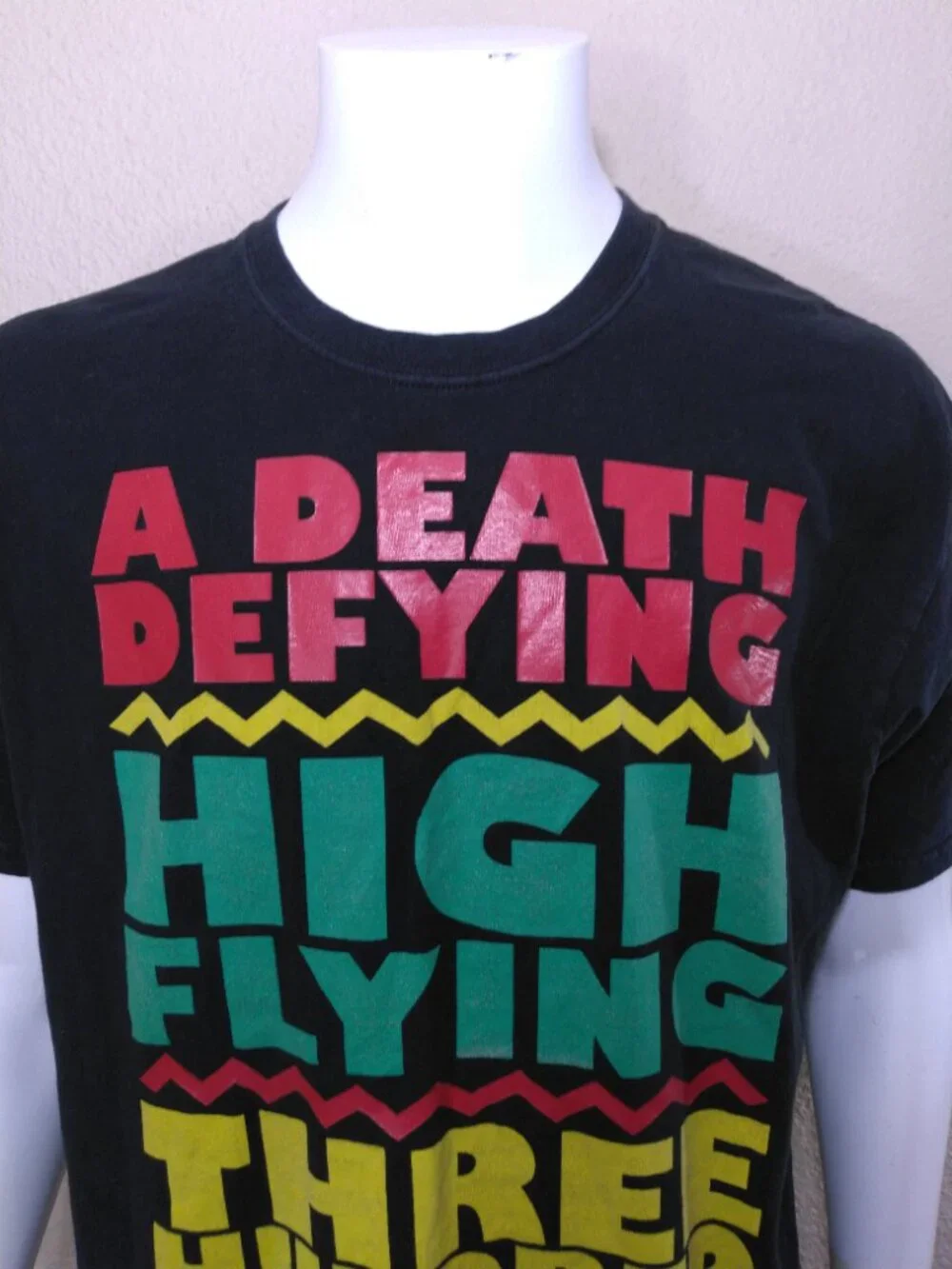 AIR JORDAN T Shirt XL Retro DEFYING HIGH FLYING 360 DUNK Graphic Tee SPIKE LEE